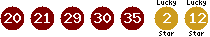 20 21 29 30 35 (02 12)