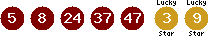 05 08 24 37 47 (03 09)