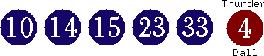 10 14 15 23 33 (04)