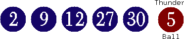 02 09 12 27 30 (05)